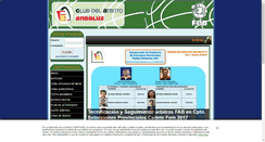 Desktop Screenshot of andalucia.clubdelarbitro.com